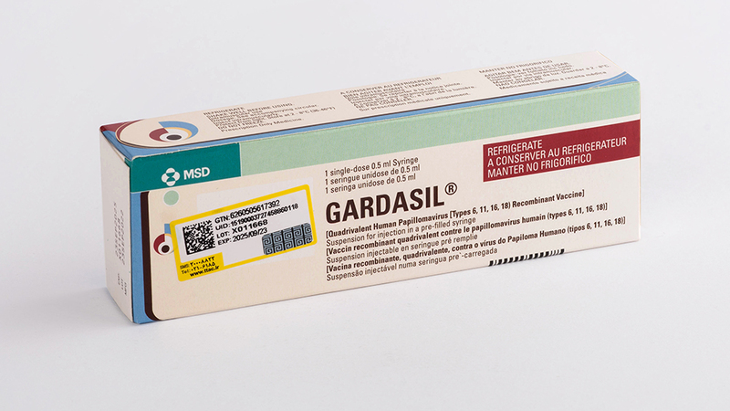 عکس واکسن گارداسیل آمریکایی ۴ ظرفیتی (Gardasil)